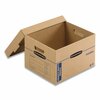 Bankers Box Max Strength Moving Boxes, Small, HSC, 15x15x12, Kraft/Blue, PK8 7710201